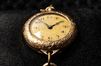 LeCoultre Ladies Vintage Watch - Hand-Engraved Gold-Filled Wadsworth Case - Circa 1920s
