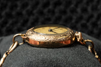 LeCoultre Ladies Vintage Watch - Hand-Engraved Gold-Filled Wadsworth Case - Circa 1920s