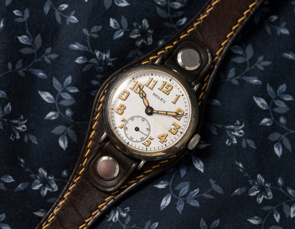 Rolex Trench Watch - Enamel Dial - An Early Rolex of the Great War - circa 1914-1919