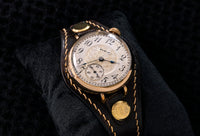 Elgin Trench Watch - Engine-Turned Silver Dial - An All-American Wristlet - 1913