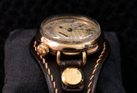Elgin Trench Watch - Engine-Turned Silver Dial - An All-American Wristlet - 1913