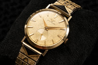Longines-Wittnauer Dress Watch - Gilt Linen Dial - Early 1960s