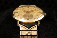 Longines-Wittnauer Dress Watch - Gilt Linen Dial - Early 1960s