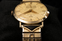 Longines-Wittnauer Dress Watch - Gilt Linen Dial - Early 1960s