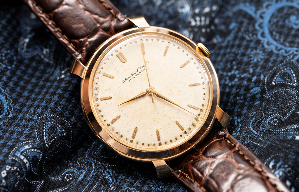 IWC Schaffhausen - Jumbo in Solid Rose Gold - The Movement of the Mark 11 - Boxed Set - Circa 1950