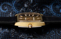 Wittnauer Genève Tank - Tiger's Eye Stone Dial - Early 1960s
