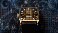 Wittnauer Genève Tank - Tiger's Eye Stone Dial - Early 1960s