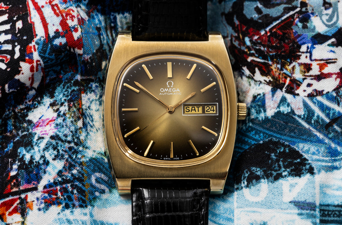 Omega Genève Day-Date - Tobacco Fumé Dial - Circa 1974