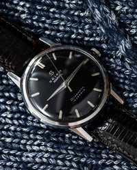 Seiko Marvel - Rare Black Dial - Seiko's First In-House Watch - Grand Seiko Ancestor - Late 1950s