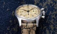 Tissot Chronograph - Tropical Dial - The Caliber Omega Called the 321 - Circa 1947