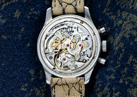 Tissot Chronograph - Tropical Dial - The Caliber Omega Called the 321 - Circa 1947