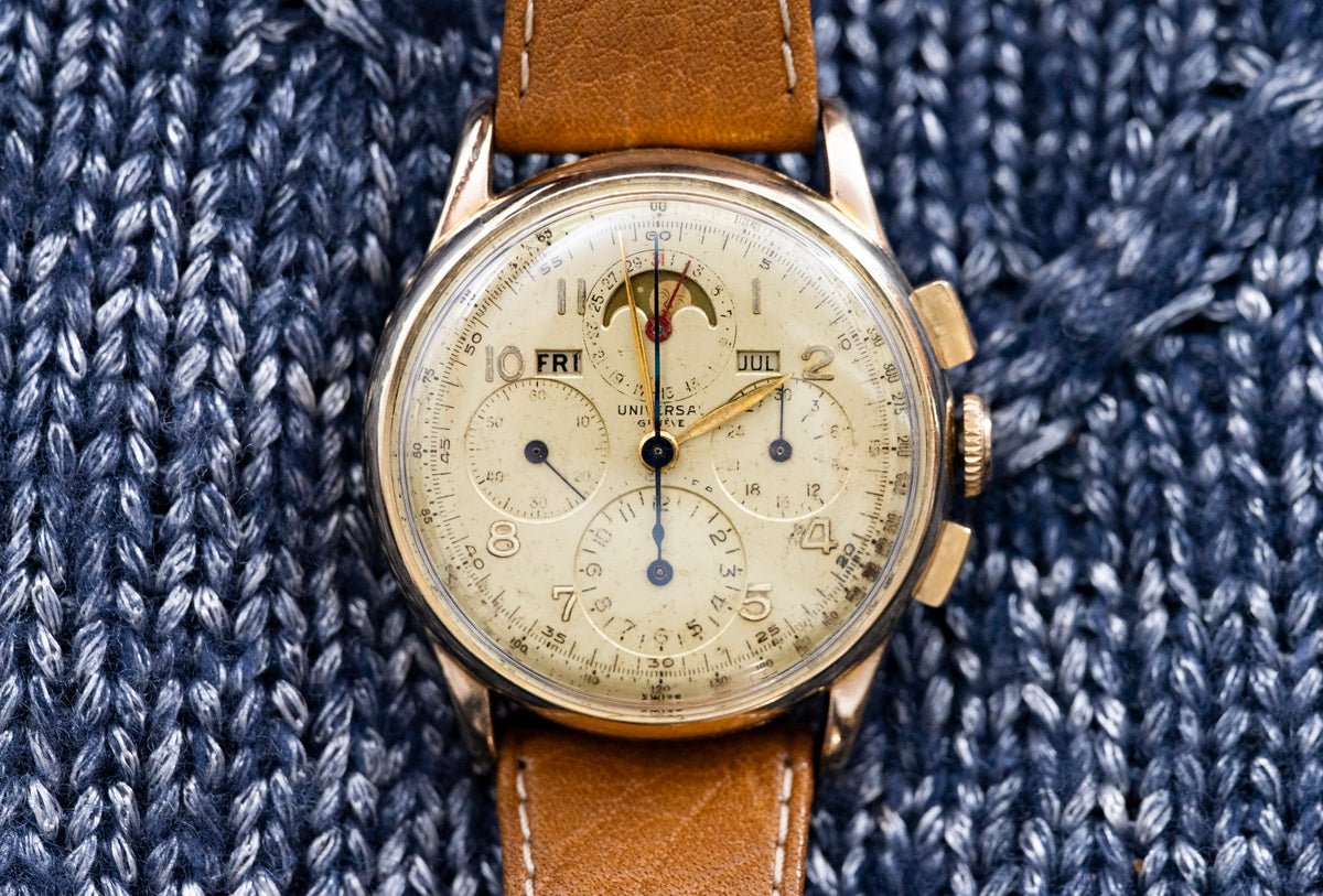 Universal Genève Tri-Compax - Original Dial - Full Calendar Chronograph - Late 1940s