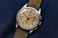 Universal Genève Compax Chronograph Watch – Tropical Museum Parchment Patina Dial - Circa 1943