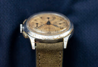 Universal Genève Compax Chronograph Watch – Tropical Museum Parchment Patina Dial - Circa 1943