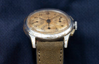 Universal Genève Compax Chronograph Watch – Tropical Museum Parchment Patina Dial - Circa 1943