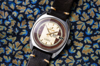 Enicar Day-Date - Prismatic Crystal - The House That Wore Saturn - Circa 1970