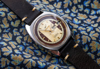 Enicar Day-Date - Prismatic Crystal - The House That Wore Saturn - Circa 1970