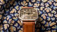 Illinois Watch Co - Engraved Art Deco Case - Prohibition Era - 1929
