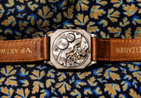 Illinois Watch Co - Engraved Art Deco Case - Prohibition Era - 1929