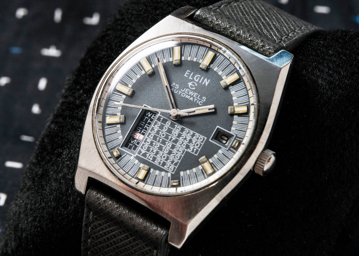 Elgin Calendar Automatic - Full Month Dial - Circa 1968-1972