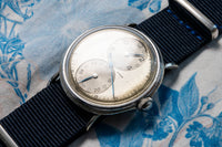 Rey - Rare Swiss Regulator Watch - Railroad Engraved - Circa 1940s