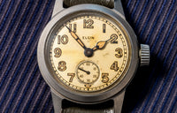 Elgin Watch - Ord. Dept. U.S.A. - WWII Issue - Golden Radium Burn - 1944