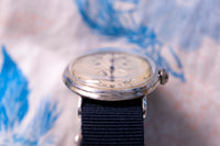 Rey - Rare Swiss Regulator Watch - Railroad Engraved - Circa 1940s
