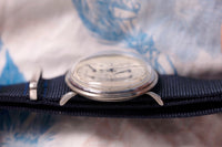 Rey - Rare Swiss Regulator Watch - Railroad Engraved - Circa 1940s