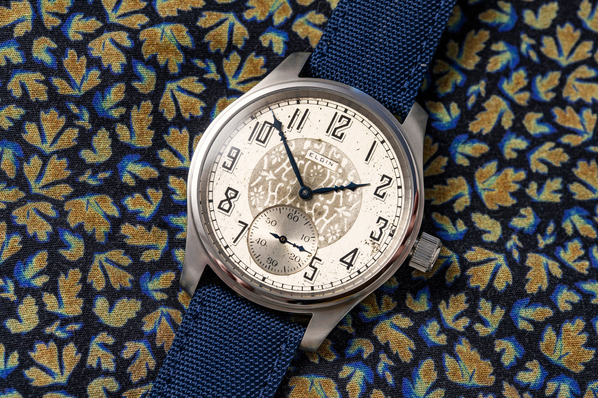 Elgin - Engine Turned Dial - One of Two Thousand - Custom Case - 120 Years Old Circa 1906