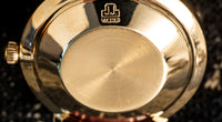 Jules Jürgensen - Solid 14k Gold - Bark Textured Dial - The Crown of the Danish Court - Circa 1970