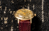 Jules Jürgensen - Solid 14k Gold - Bark Textured Dial - The Crown of the Danish Court - Circa 1970