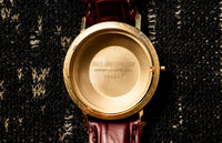 Jules Jürgensen - Solid 14k Gold - Bark Textured Dial - The Crown of the Danish Court - Circa 1970