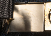 Elgin Tank - Engraved Two Tone Case - Double Hinged Art Deco Case - 1927