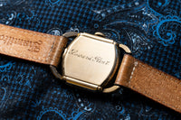 Hamilton Bagley - Curled Horn Lugs - Applied Gold Numerals - The Last Civilian Years - Circa 1940