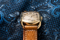 Hamilton Bagley - Curled Horn Lugs - Applied Gold Numerals - The Last Civilian Years - Circa 1940