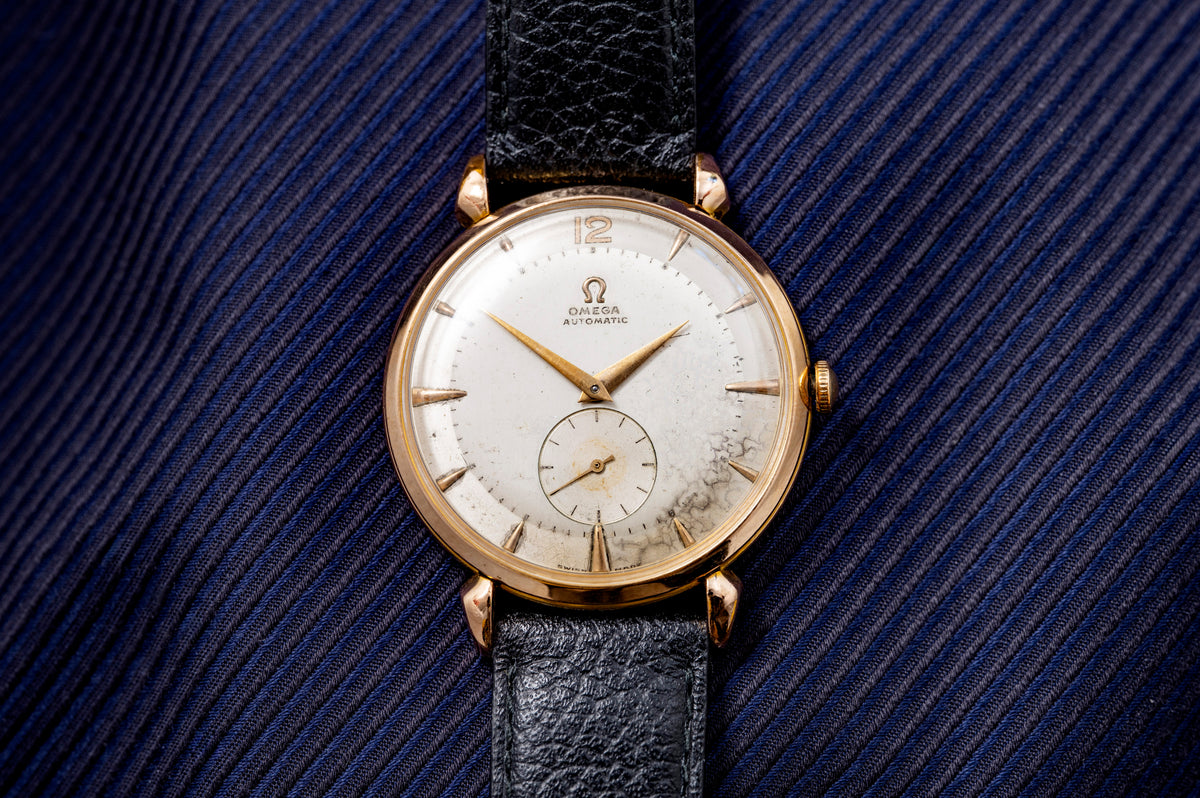 Omega Jumbo - 2482-1 - Rose Gold - Bumper Automatic - Circa 1950