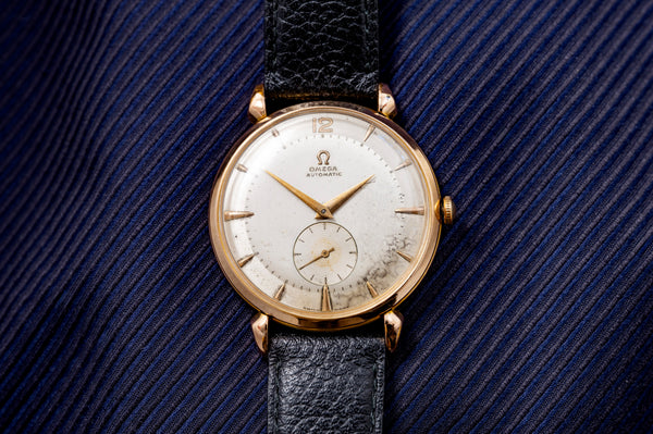 Omega Jumbo - 2482-1 - Rose Gold - Bumper Automatic - Circa 1950