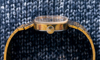 Vulcain - Gold Honeycomb Bracelet - The Maker of the Cricket - Early 1970s