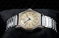 Racine by Gallet - François Borgel Staybrite Case - Blued Hands - 1940s