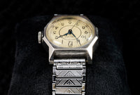Racine by Gallet - François Borgel Staybrite Case - Blued Hands - 1940s
