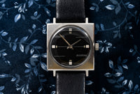 Longines Olympian - Rare Black Dial - TV Case - 1965