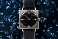 Longines Olympian - Rare Black Dial - TV Case - 1965