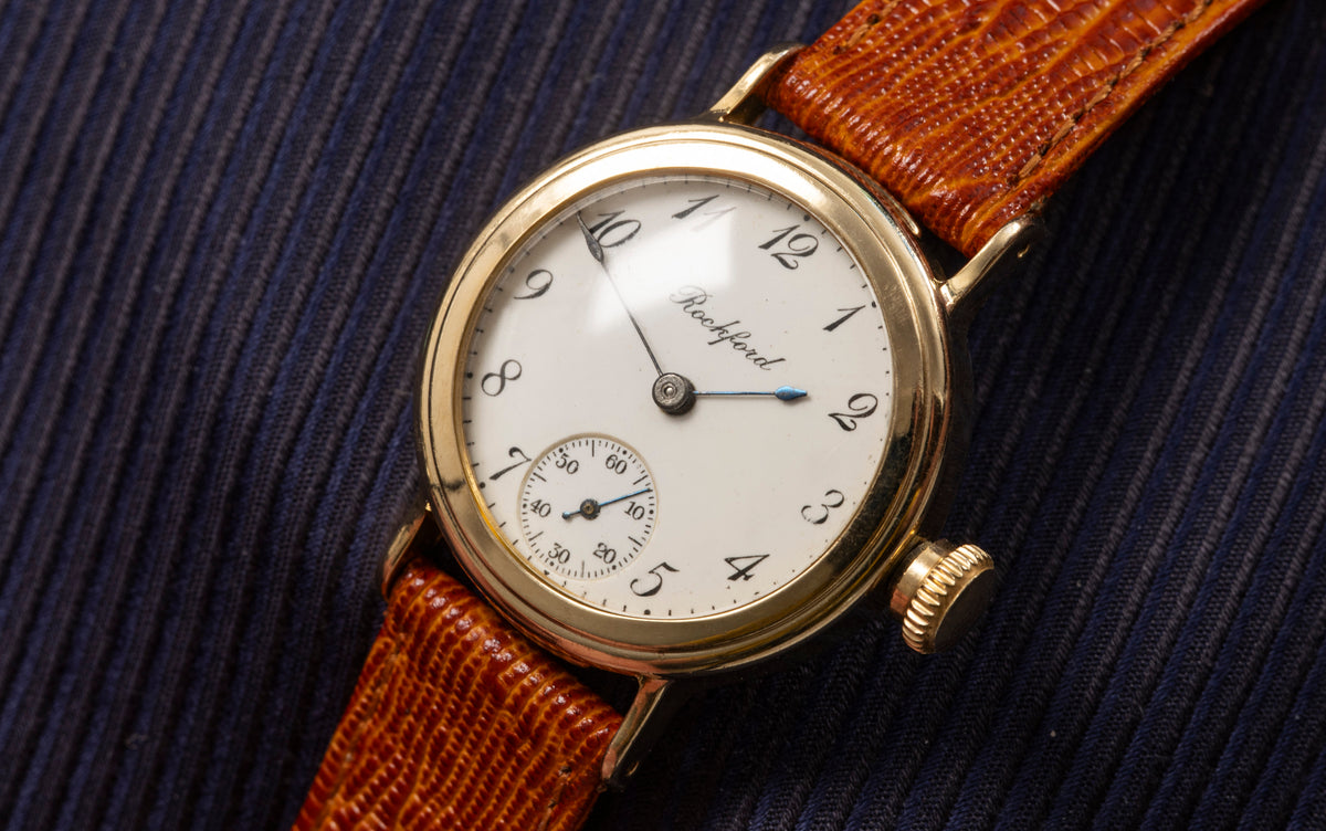 Rockford Grade 165 - Enamel Dial - One of the Factory's Last - 1911