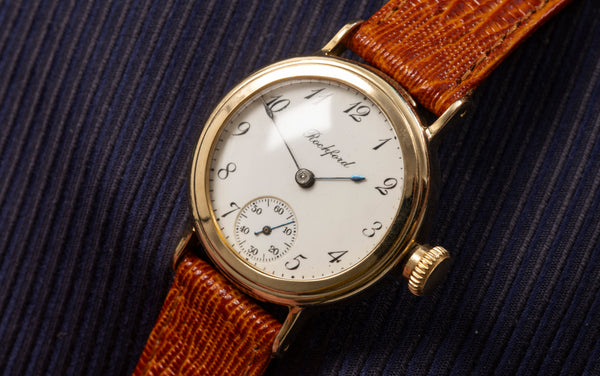 Rockford Grade 165 - Enamel Dial - One of the Factory's Last - 1911