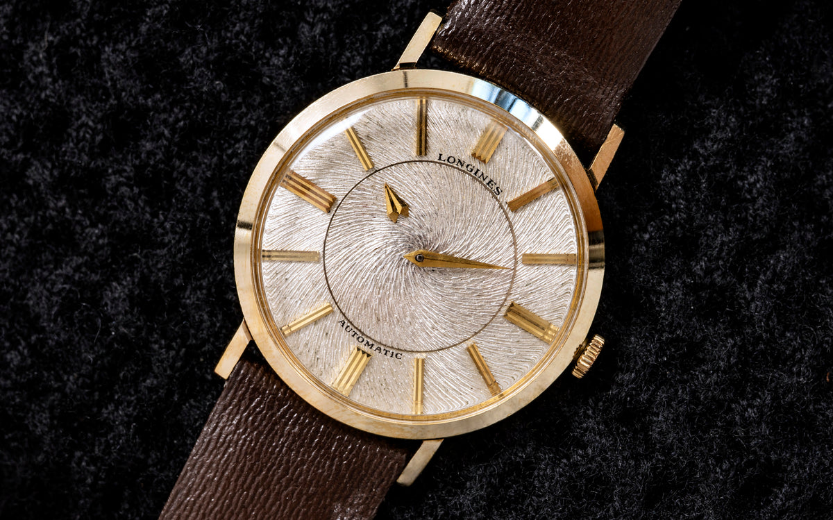 Longines Pearlescent Mystery Dial - The Hour That Floats - Singer Dial - Circa 1959