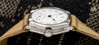 llinois Trench Watch - White Enamel Dial - Cushion Case - 1912