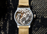 llinois Trench Watch - White Enamel Dial - Cushion Case - 1912