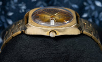 Helbros - Day-Date - Smoked Gold Dial - Elgin Era, Early 1970s