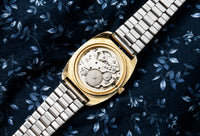 Helbros - Day-Date - Smoked Gold Dial - Elgin Era, Early 1970s