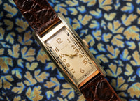 Westfield Art Deco Curved Rectangular Watch - Original Box - Circa 1937